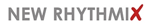 Logo NEW RHYTHMIX grau rot 300px